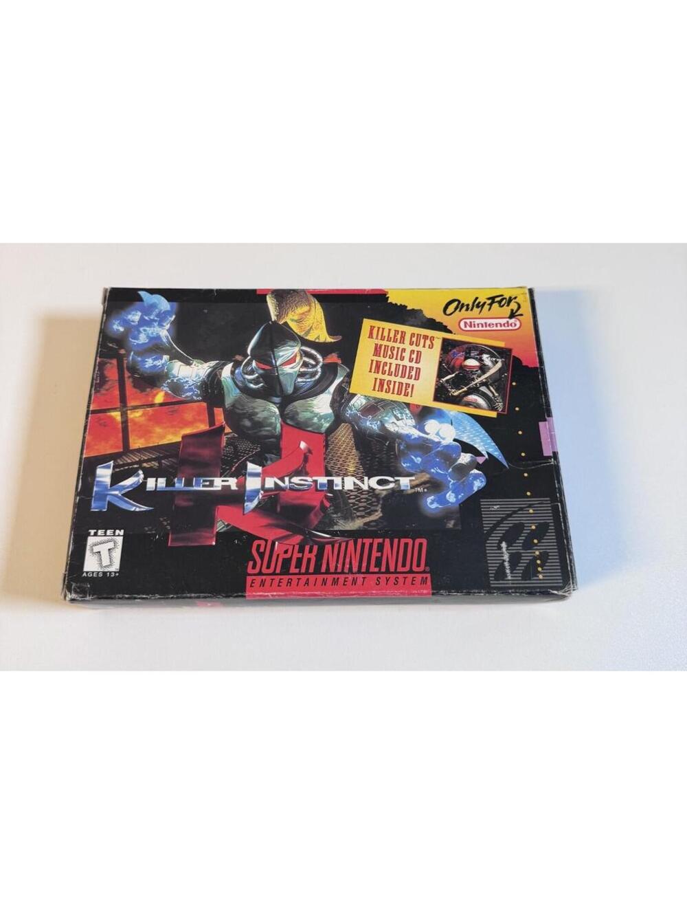 Killer Instinct Super Nintendo Video Game CIB Complete Tested